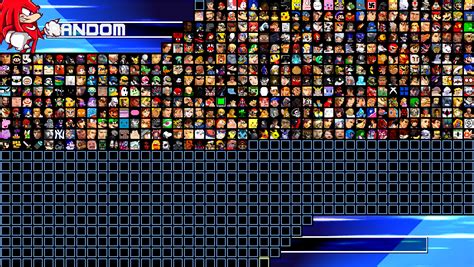 mugen 1.1 screenpack 100 slots 0 using System renderer there is no lag on select screen and the screenpack works fine